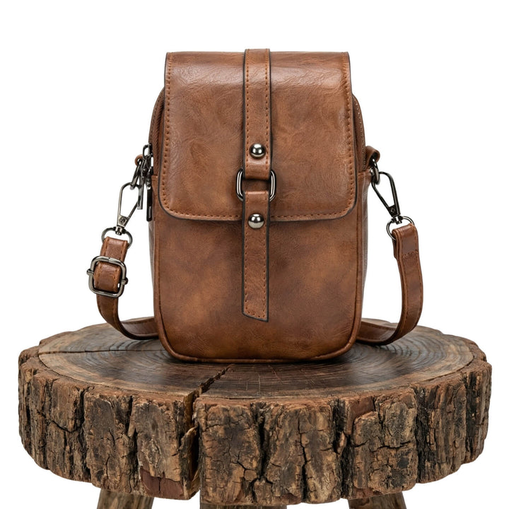 Donatella's Flap Carry Crossbody Bag