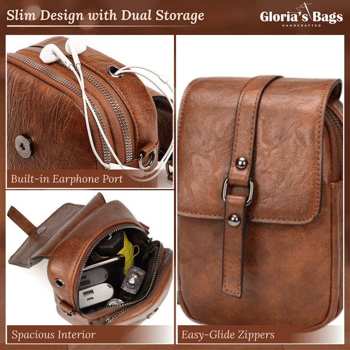 Donatella's Flap Carry Crossbody Bag