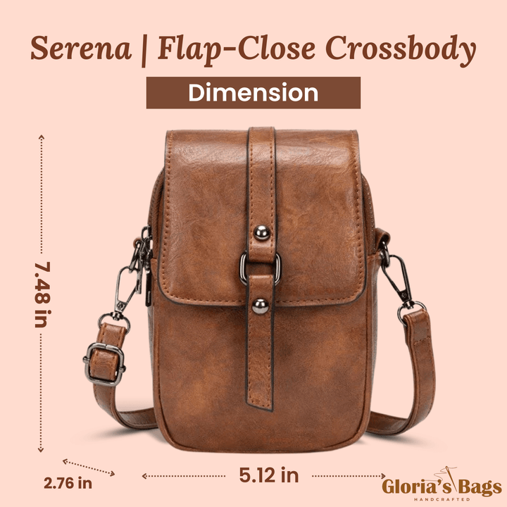 Donatella's Flap Carry Crossbody Bag