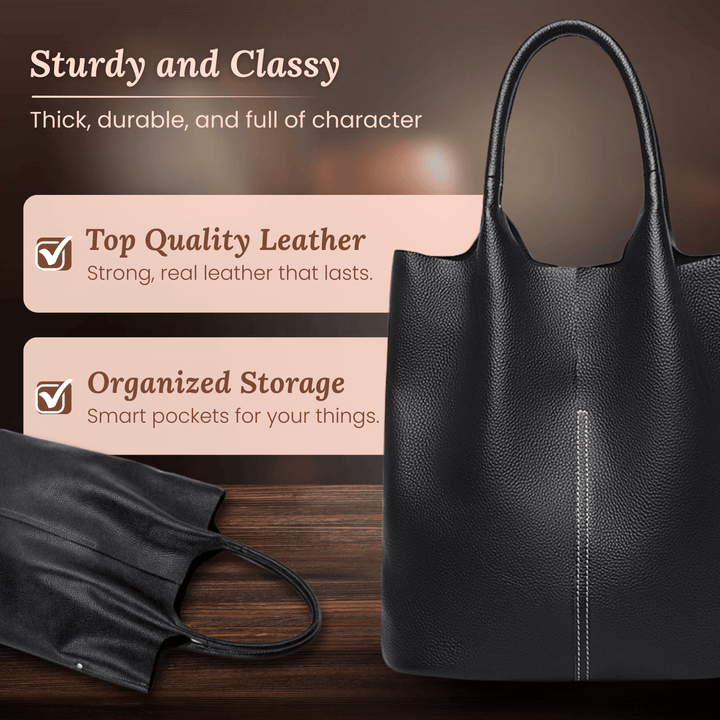 Stella's Strukturierte Schultertasche