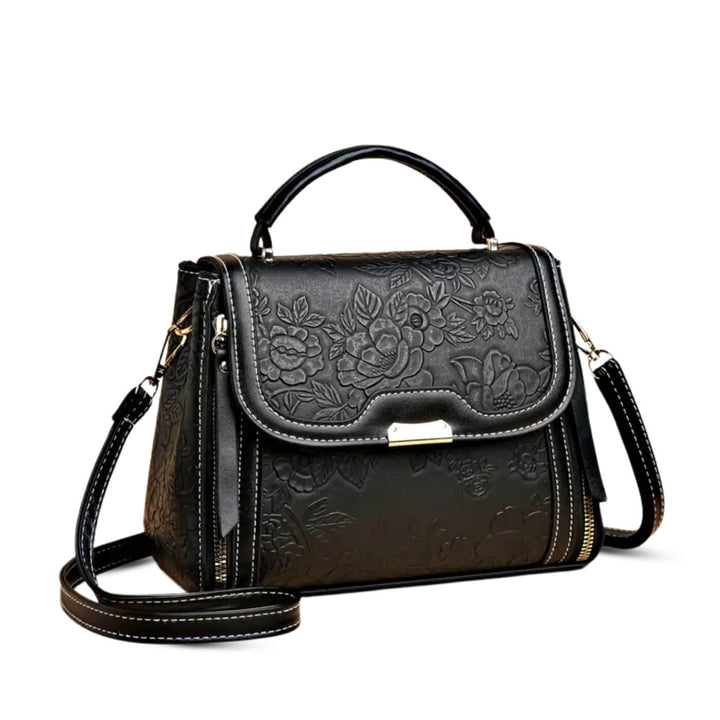 Michela's Floral Elegance Handbag