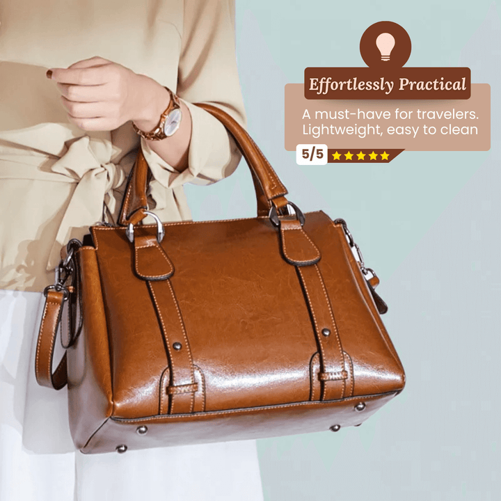 Valeria Top-Zip Shoulder Bag | Handbag