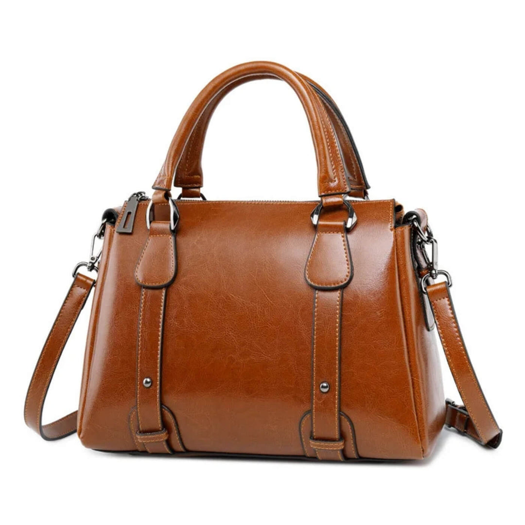 Valeria Top-Zip Shoulder Bag | Handbag