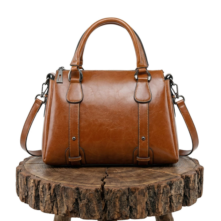 Valeria Top-Zip Shoulder Bag | Handbag