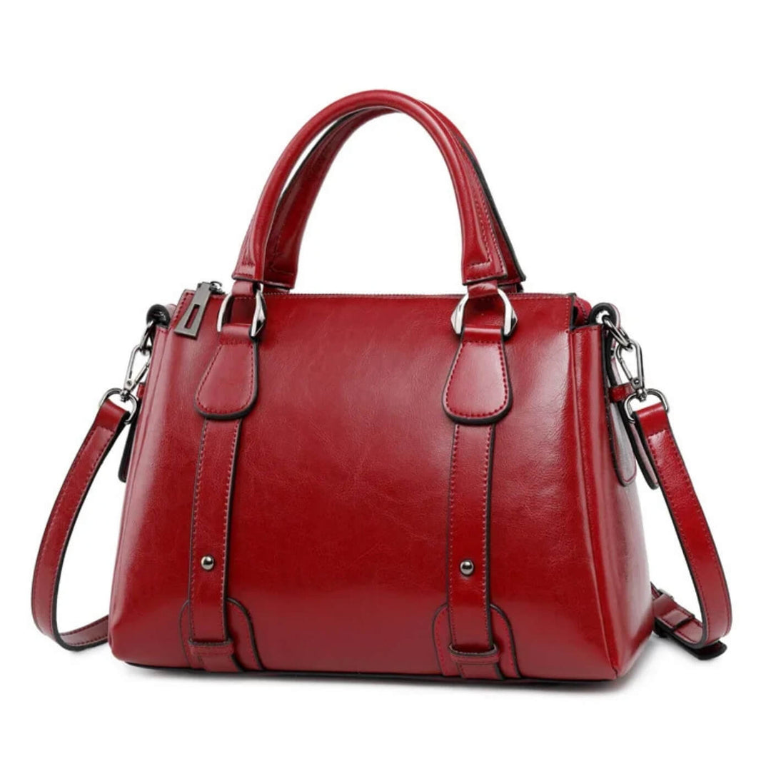 Valeria Top-Zip Shoulder Bag | Handbag