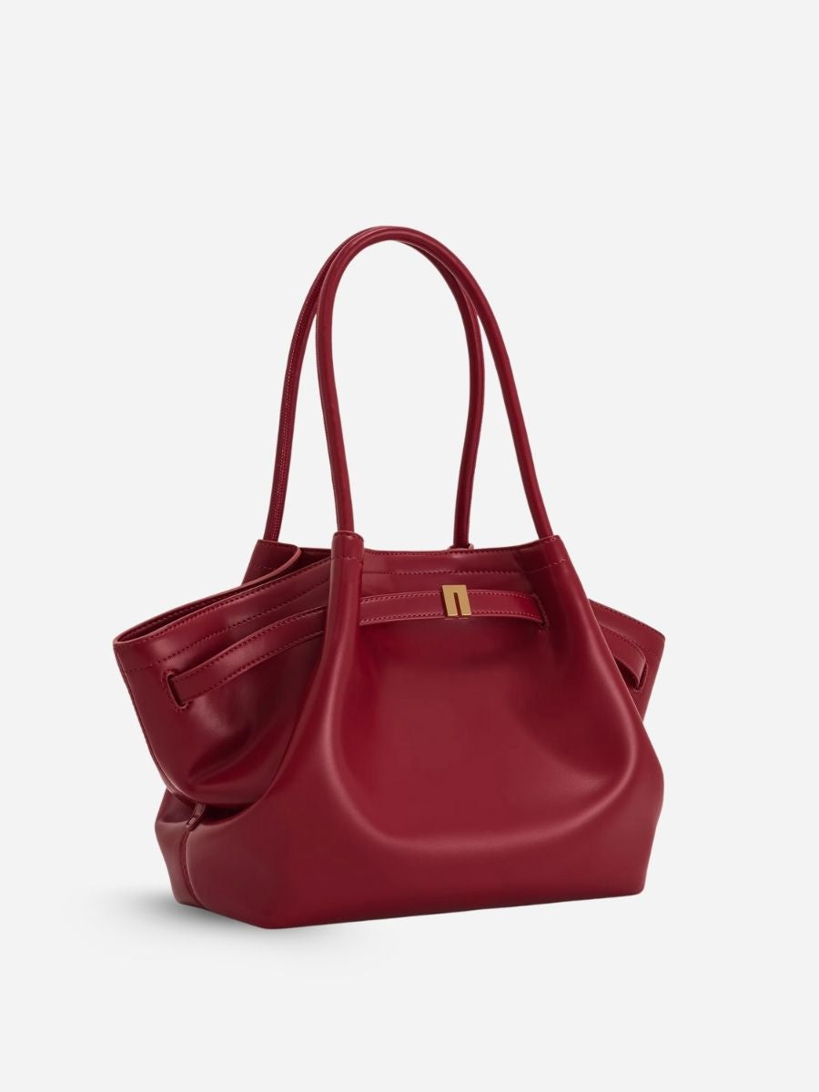 Terra Medium Tote - WineRed