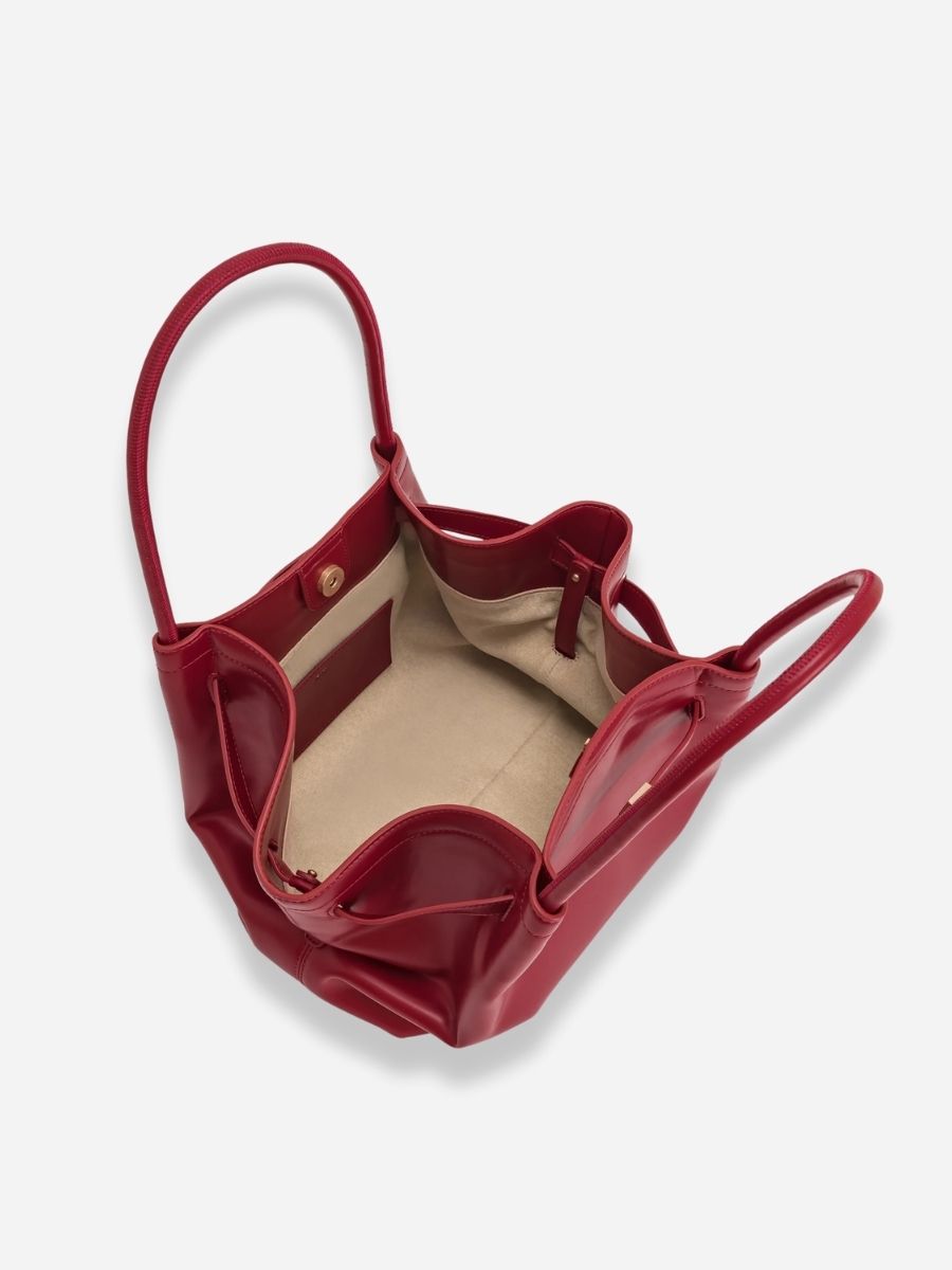 Terra Medium Tote - WineRed