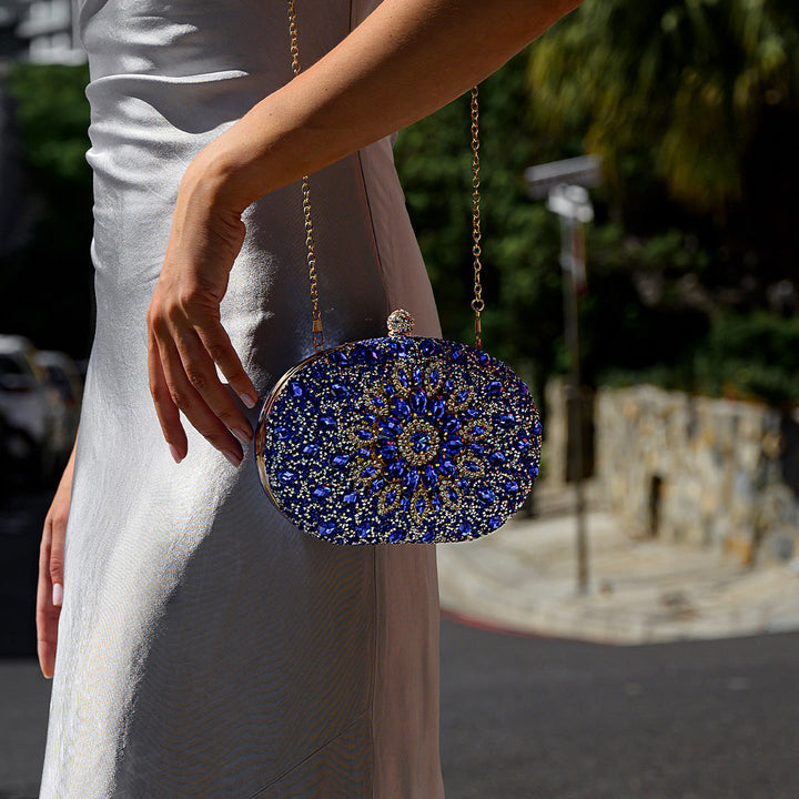 Odette Clutch Bag - Silver