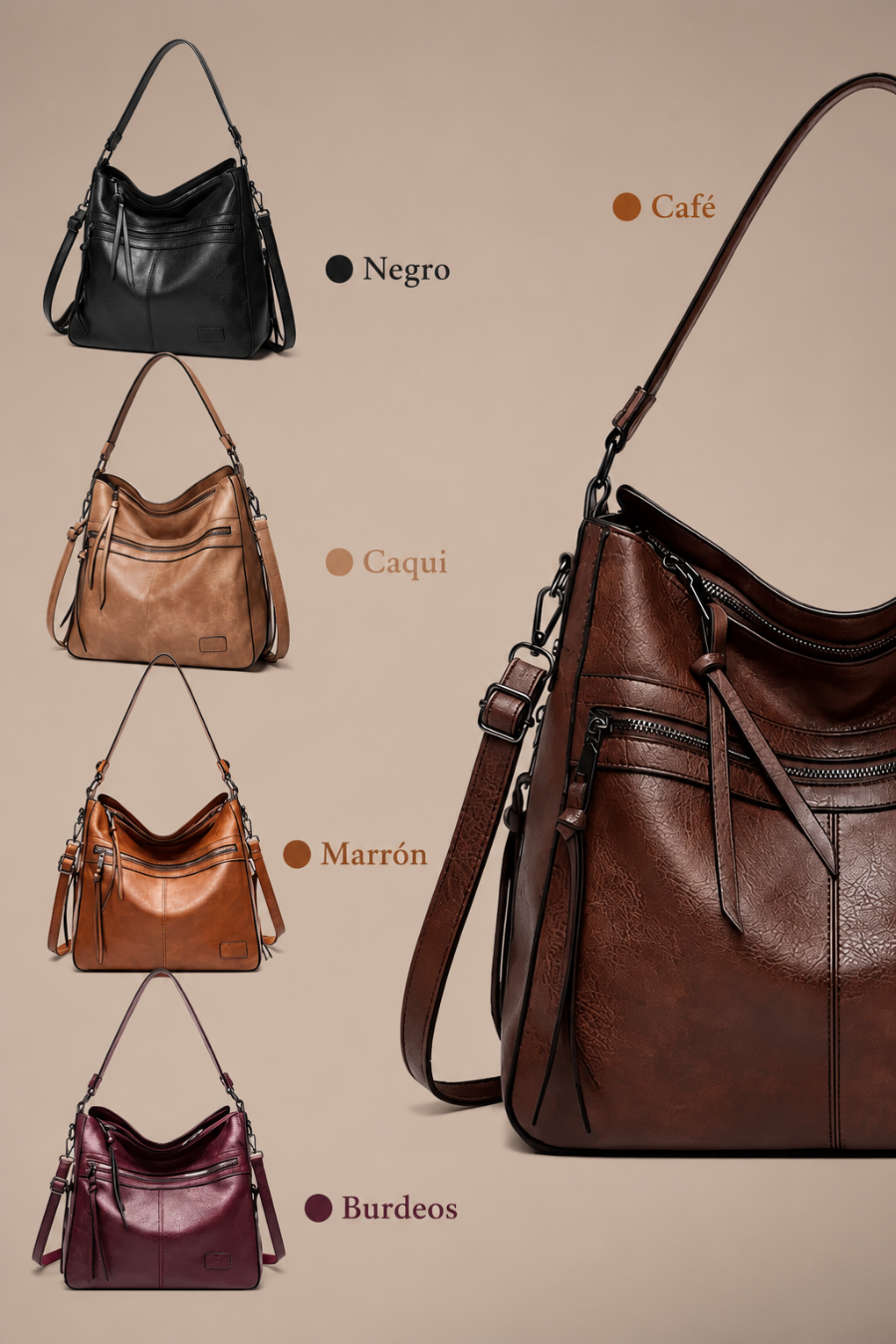 Bolso Marlene de piel