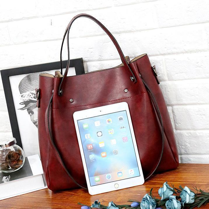 Set de 4 bolsos Linzéa – estilo vintage y organización inteligente
