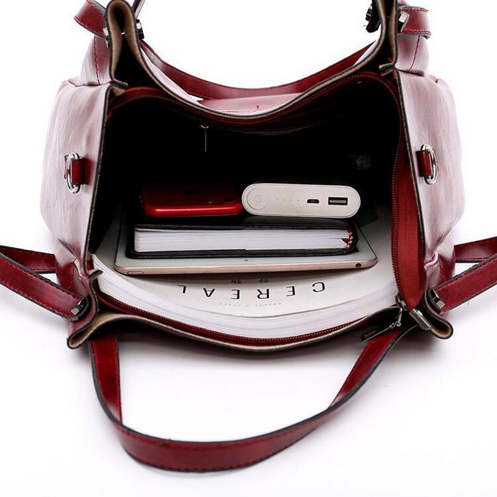 Set de 4 bolsos Linzéa – estilo vintage y organización inteligente