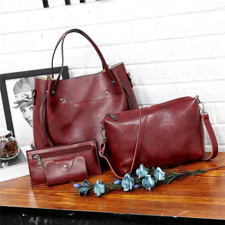 Set de 4 bolsos Linzéa – estilo vintage y organización inteligente