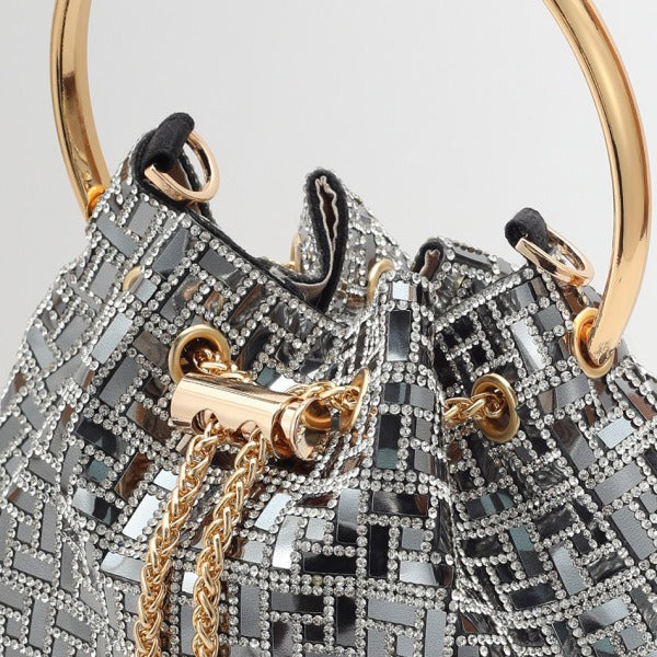 Starlet Glitter Bag - Black