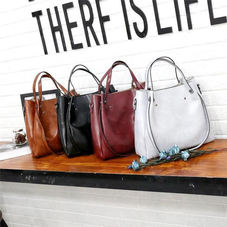 Set de 4 bolsos Linzéa – estilo vintage y organización inteligente